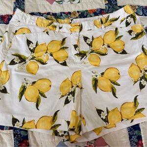 Lane Bryant Lemon Print Women's Shorts